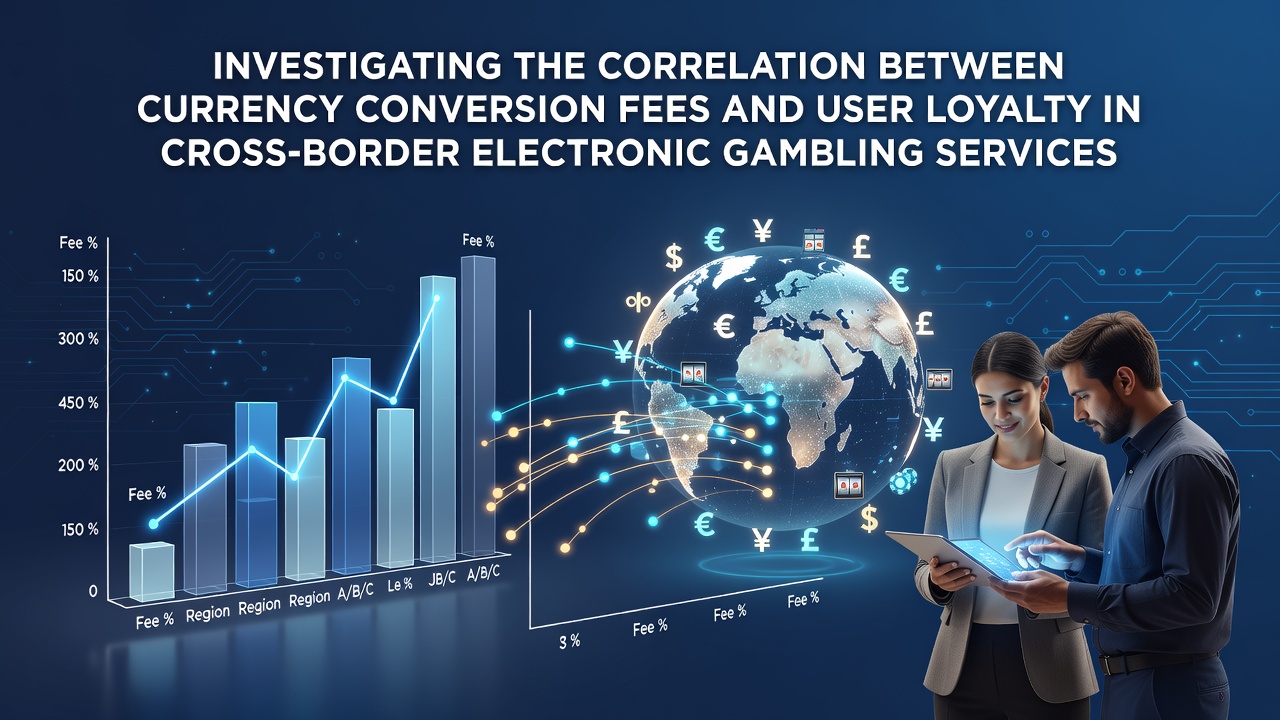 Cross-border electronic gambling platforms displaying multi-currency transaction interfaces and fee structures