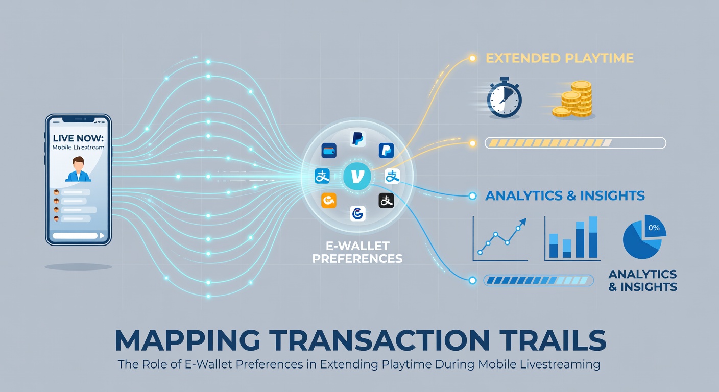 Analytics dashboard displaying transaction trails and playtime metrics for mobile live dealer games